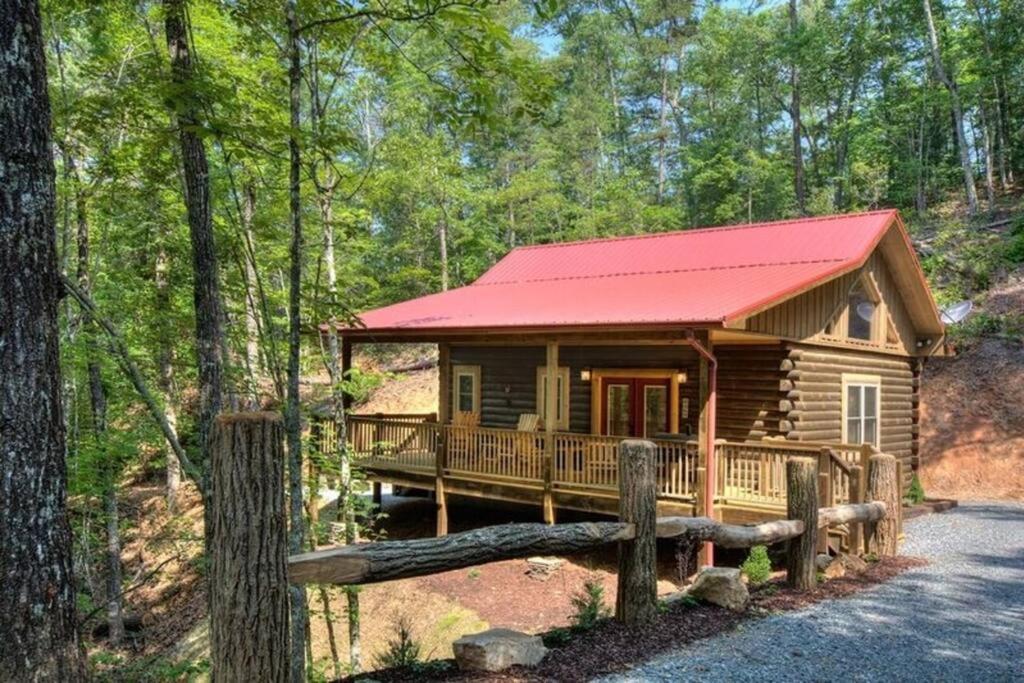 Honeymoon Getaway In Woods Near Noc And Smoky Mtn Rr Villa Bryson City Eksteriør billede